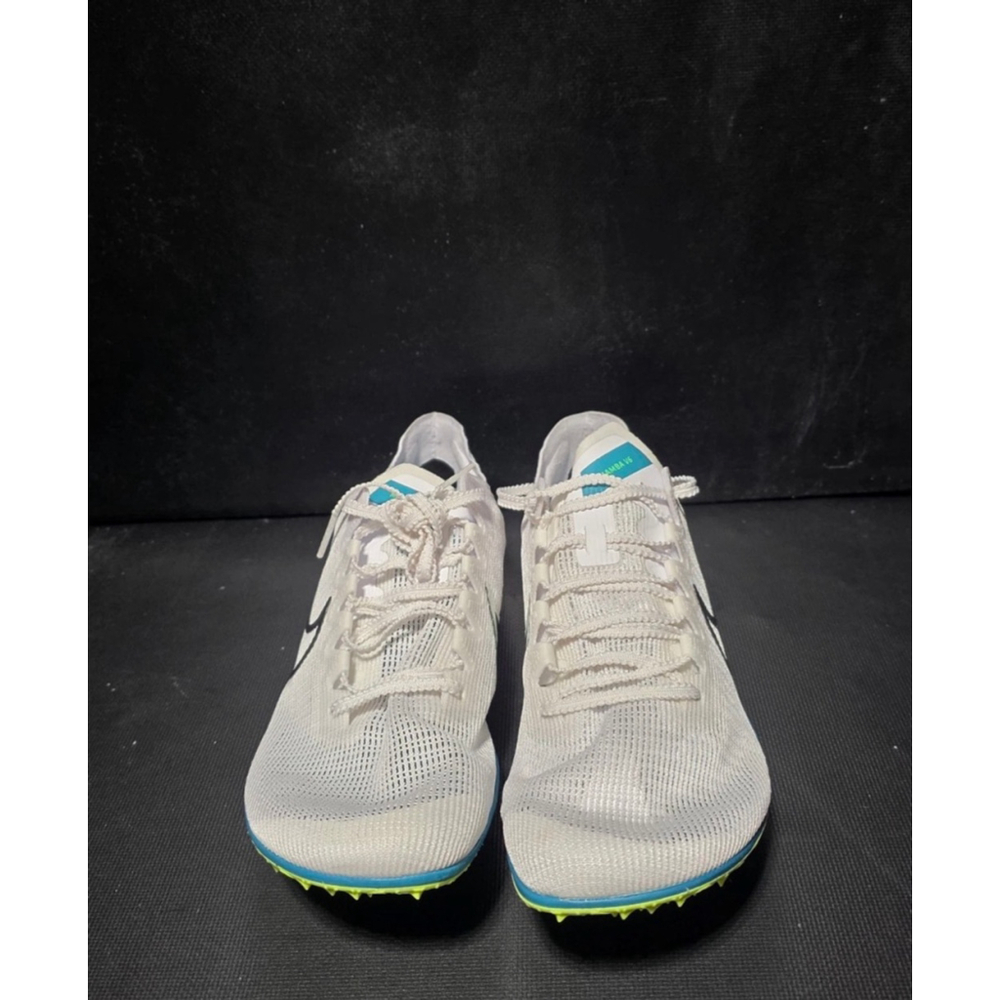 Nike Zoom Mamba 6 "White Bright Spruce" DR2733-102 Track Cleats size 10 - Picture 4 of 5